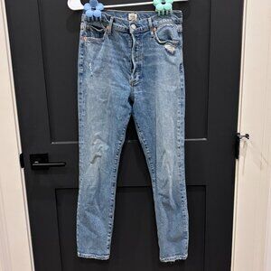 Citizens of Humanity Premium Vintage High Rise Skinny Jean Light Wash 27